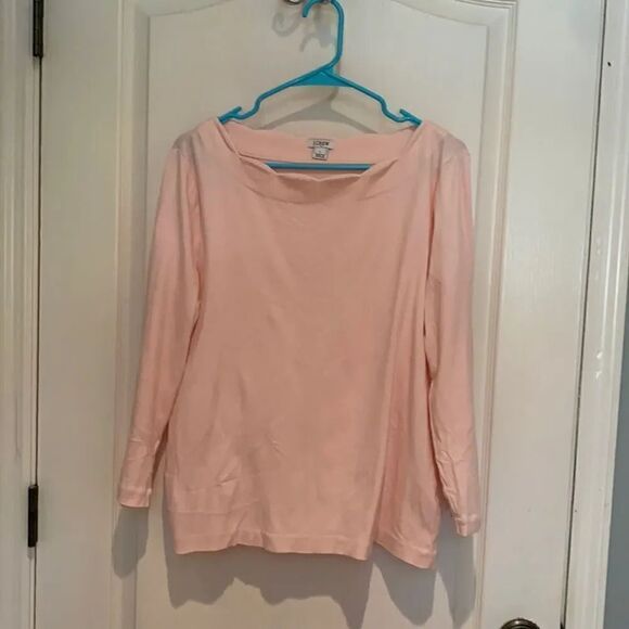 j Crew  pink scalloped collar too.L. never worn - Picture 1 of 2